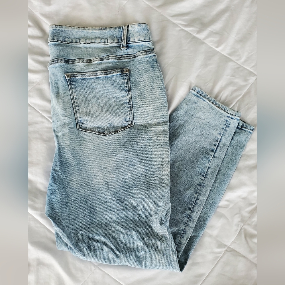 Distressed Jeggings by Maurices